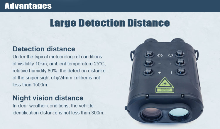 1500m Laser Rangefinder Location Accuracy Analysis Long Range Radar Detection