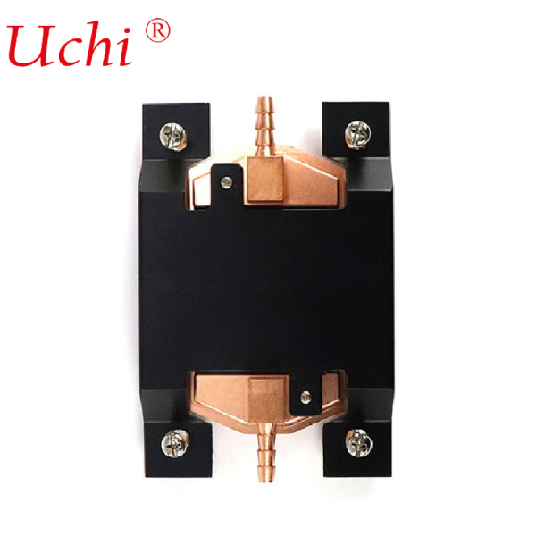 PC CPU copper liquid cooling plate installation example