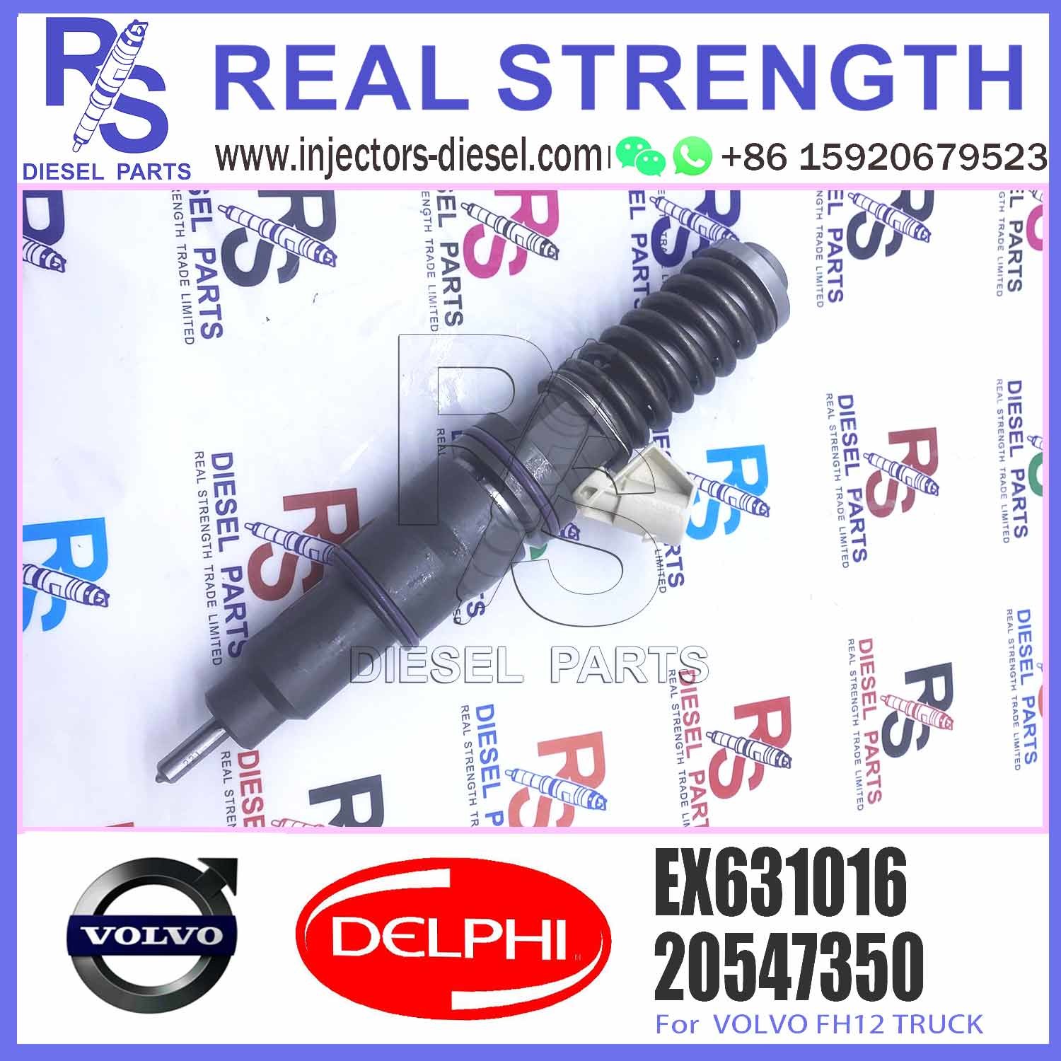 Injector For Delphi BEBE4D00203 Diesel Injector 20547350 85000416 EX631016