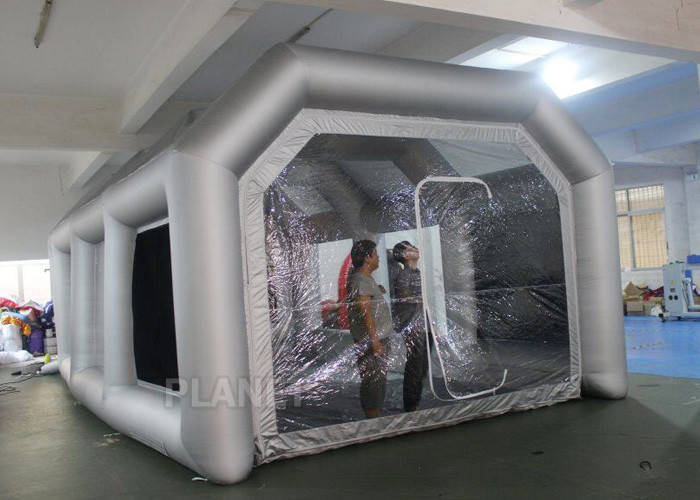 Eco - Friendly Small Mobile Inflatable Spray Booth Easy To Install CE UL EN14960