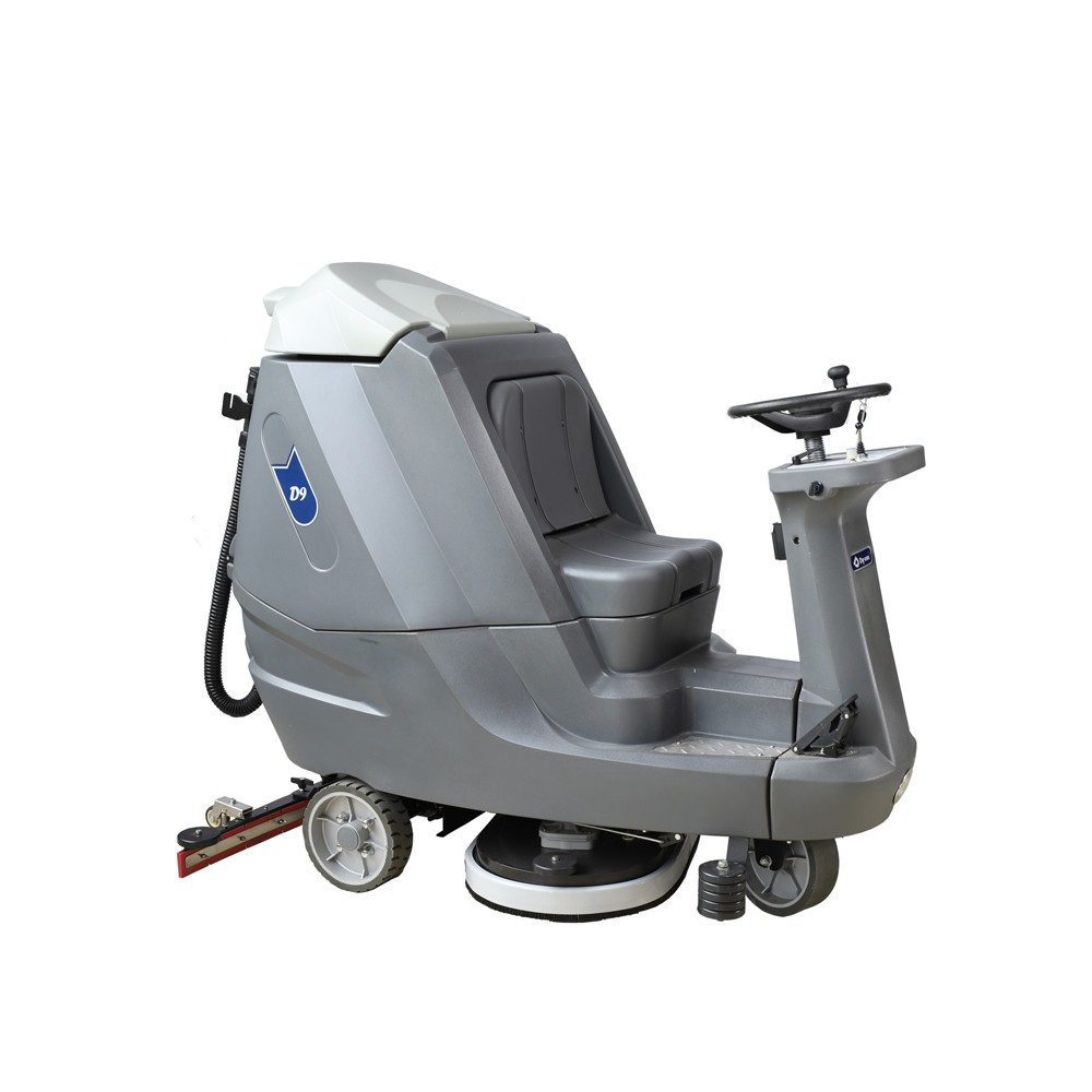 24v 150L 7km/H 1100mm Squeegee Floor Scrubber Dryer