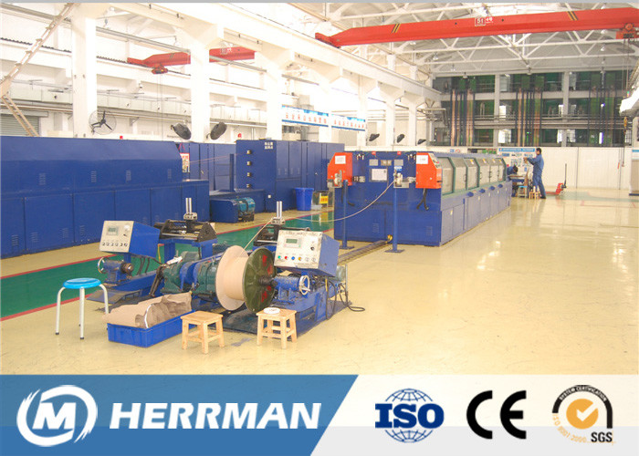 High Speed Magnetical Wire Production Line Paper Wrapping Machine Electric Control