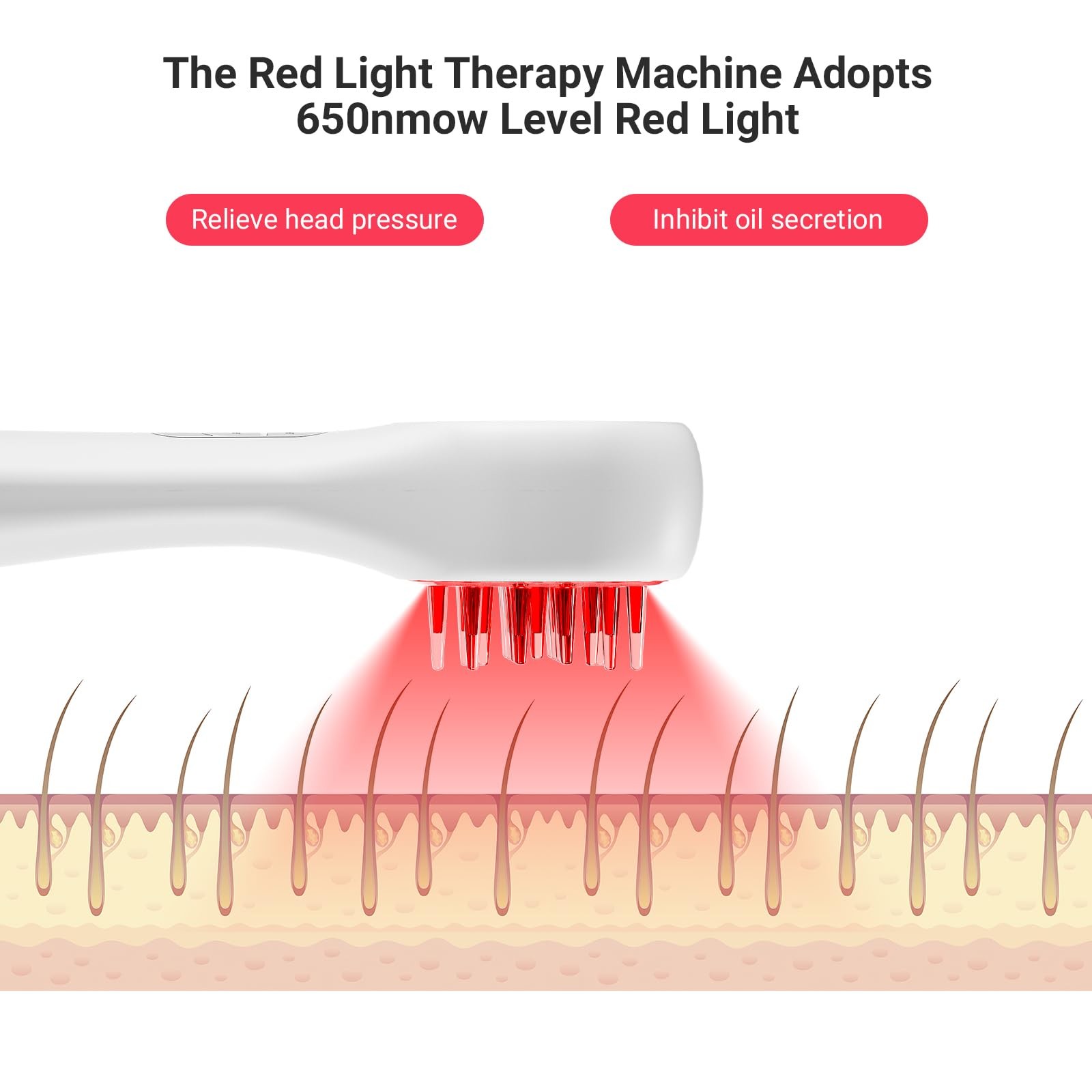 Pain Relief 808nm 650nm Cold Laser Therapy Device Red Light Therapy