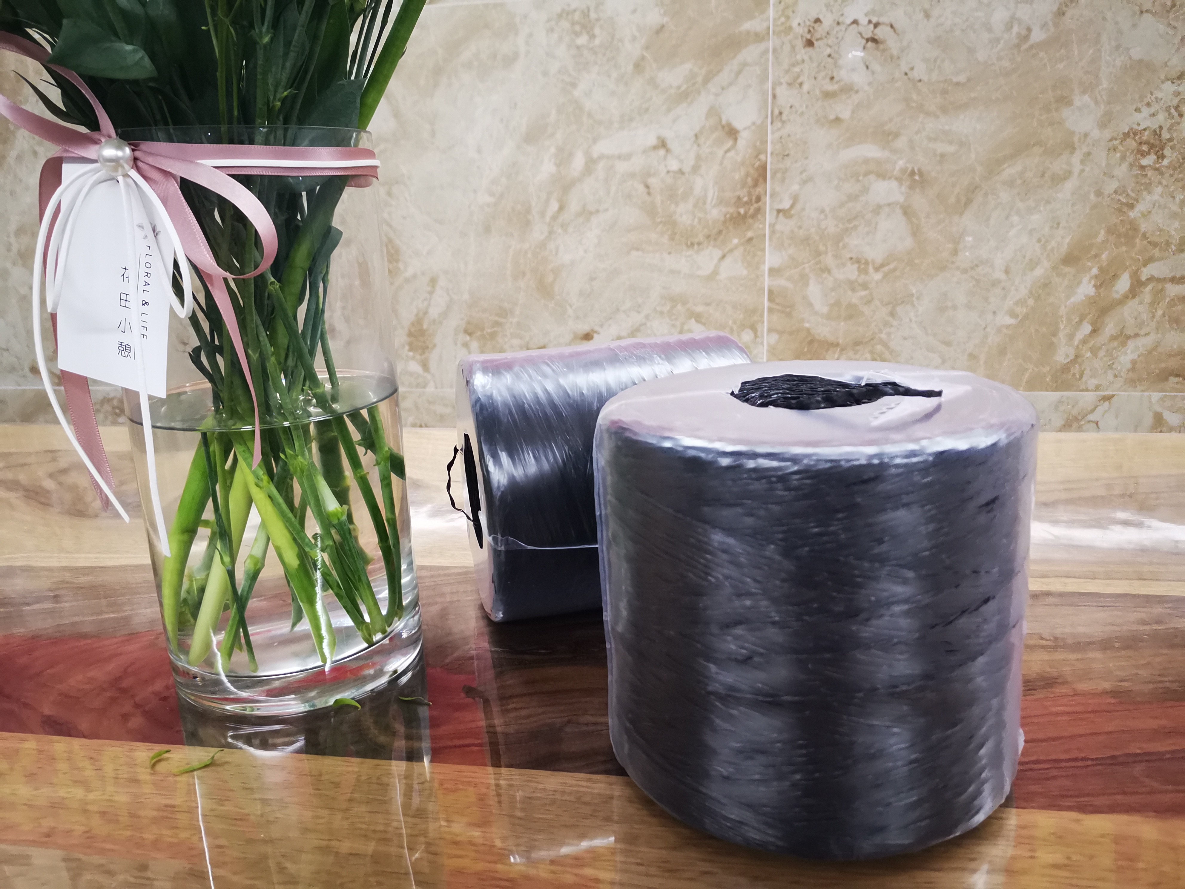 Agriculture PP Split Film Baler Twine , Lashing Packing Rope Twine