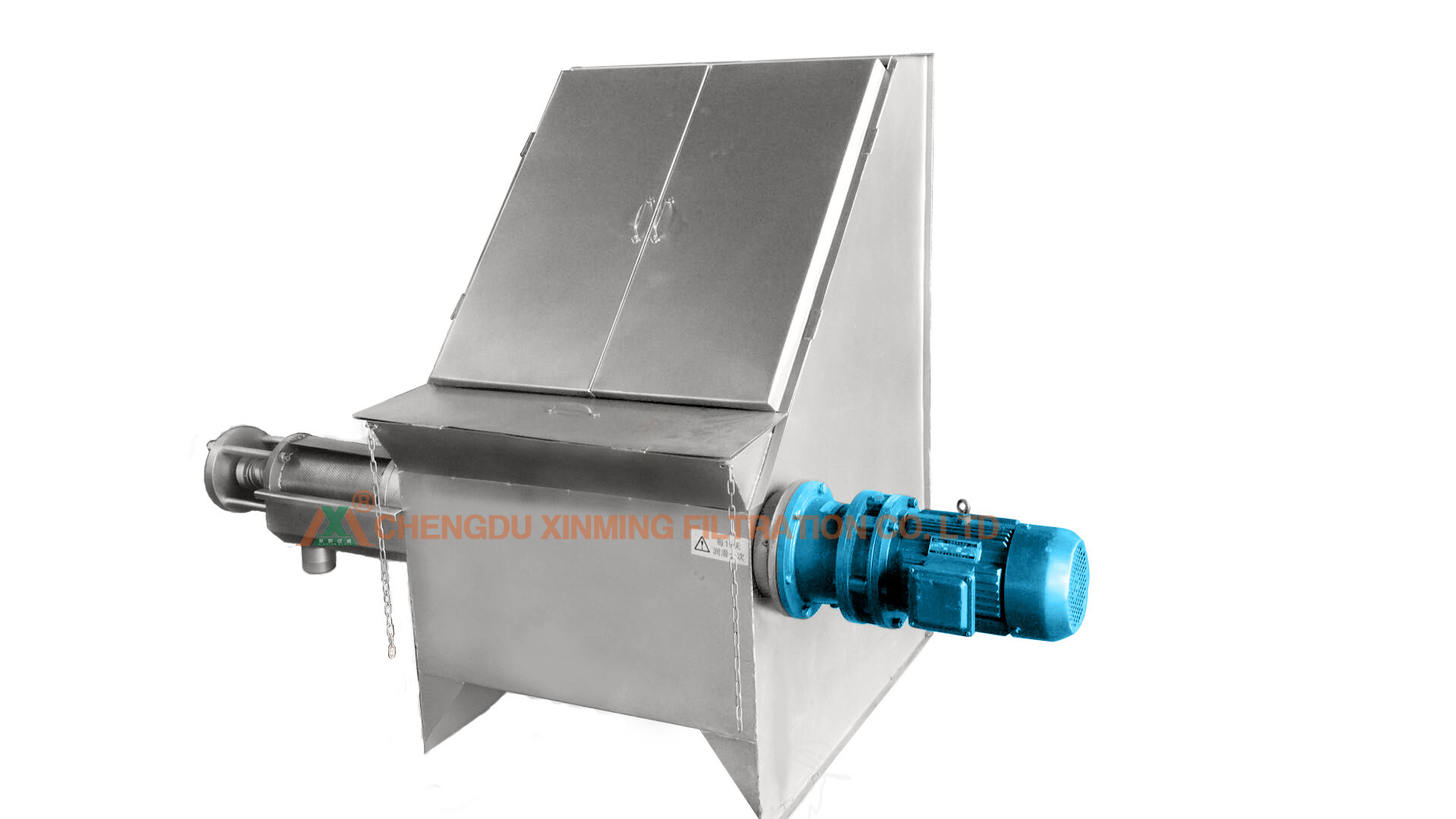 High Efficiency Stainless Steel Filter Press With Oblique Screen Solid - Liquid Separation Dehydrator