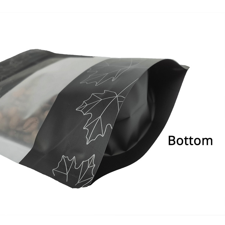 3 Side Seal Aluminum Foil Zip Lock Plastic Bags With Clear Window