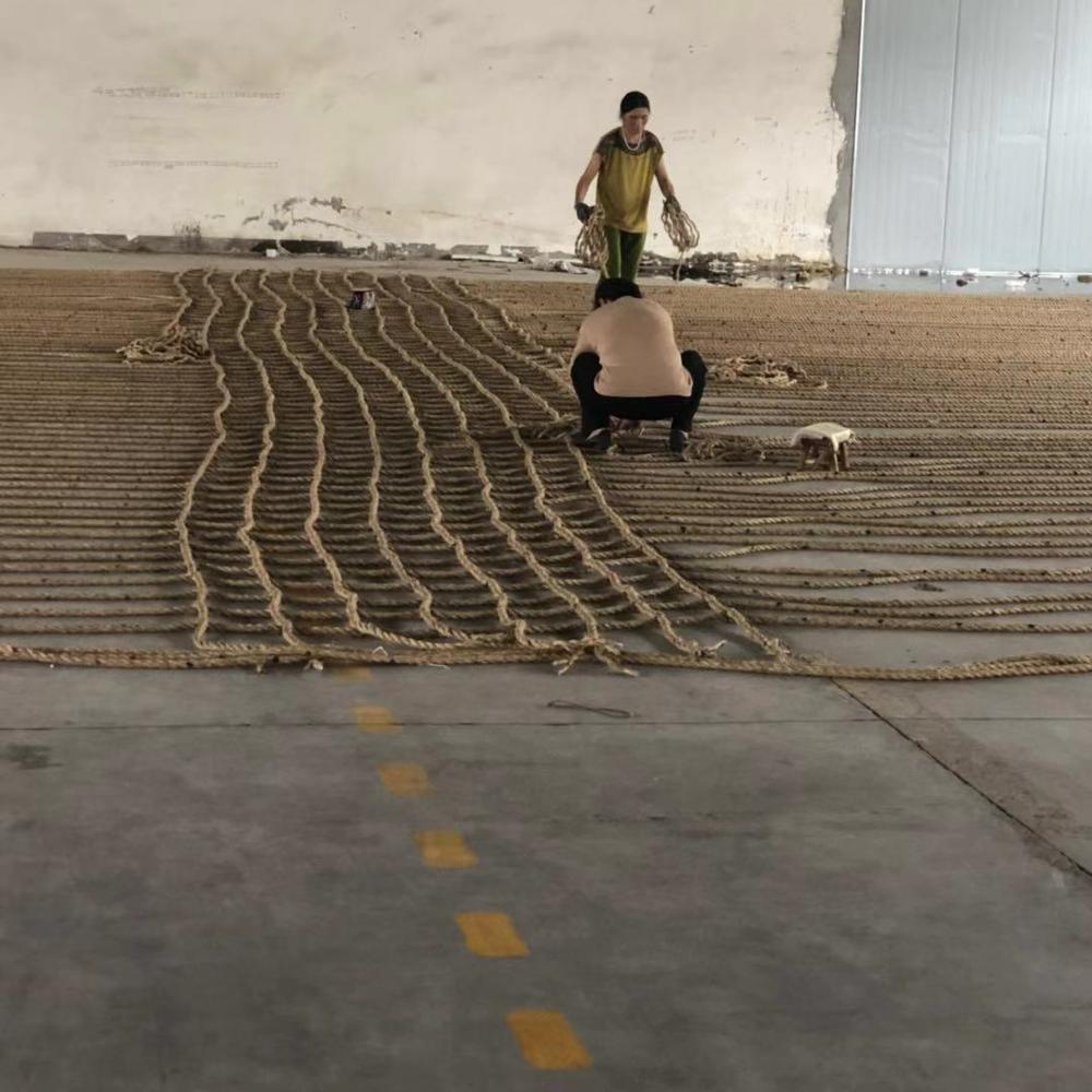 Secure Helicopter Operations 15*15m Helicopter Deck Net with 690KGS Capacity