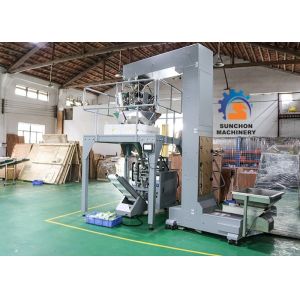 Pasta Macaroni Multihead Weighing Machine , CE Fully Automatic Packing Machine