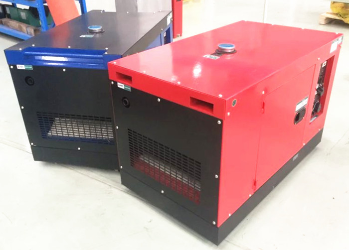 Soundproof Air Cooled Portable Diesel Generator Set 5kva 6kva with wheels