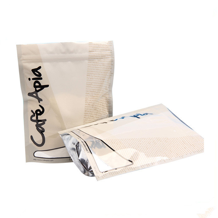 Graceful Curved Lipton PET / VMPET / PE Tea Packaging Bags Stand Up/stand up bag for tea