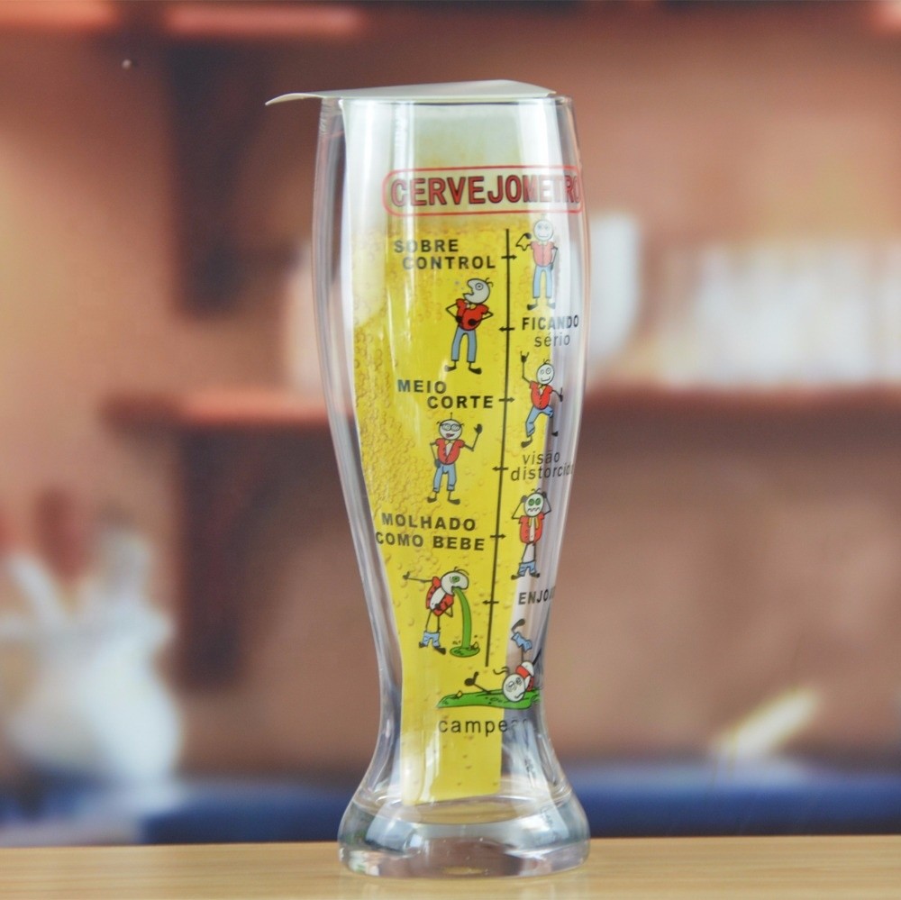 Decorative 55oz SGS Certificate Craft Beer Glasses