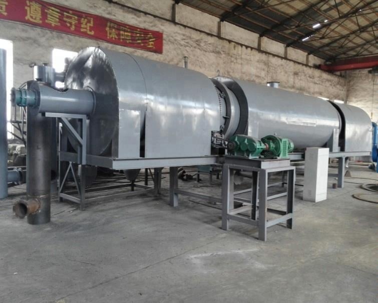 Charcoal Making Equipment Carbonization Kiln with Electric Control Cabinet Control