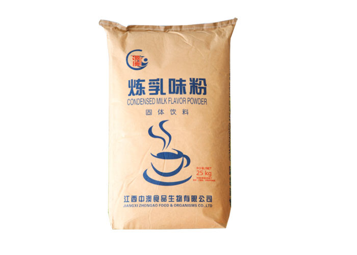 Sewn Open Mouth Multiwall Paper Bag Flow Sterility Separated Pe Film Industrial