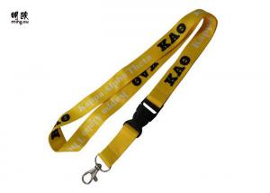  Promotional Gifts Badge Holder Lanyard With Clip Lightweight 17g Manufactures