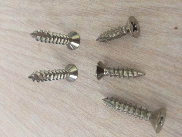 Stainless Steel Phillips Flat Head Thread-Cutting Self Tapping Screw Countersunk