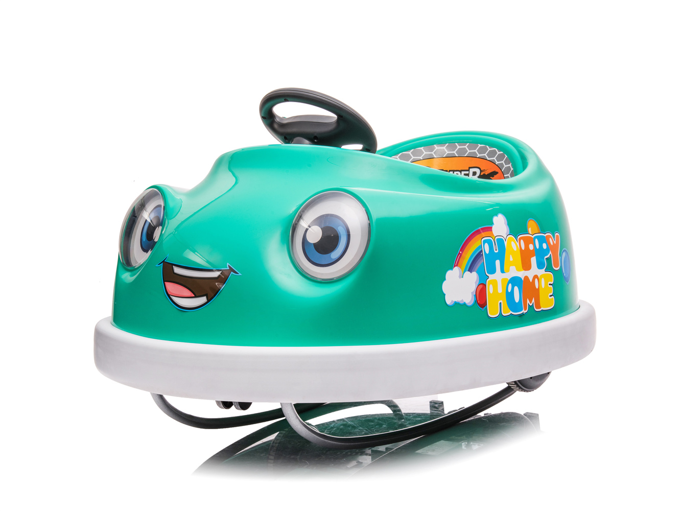 Unisex Ride On Electric Bumper Cars with Carry Handle and Remote Control