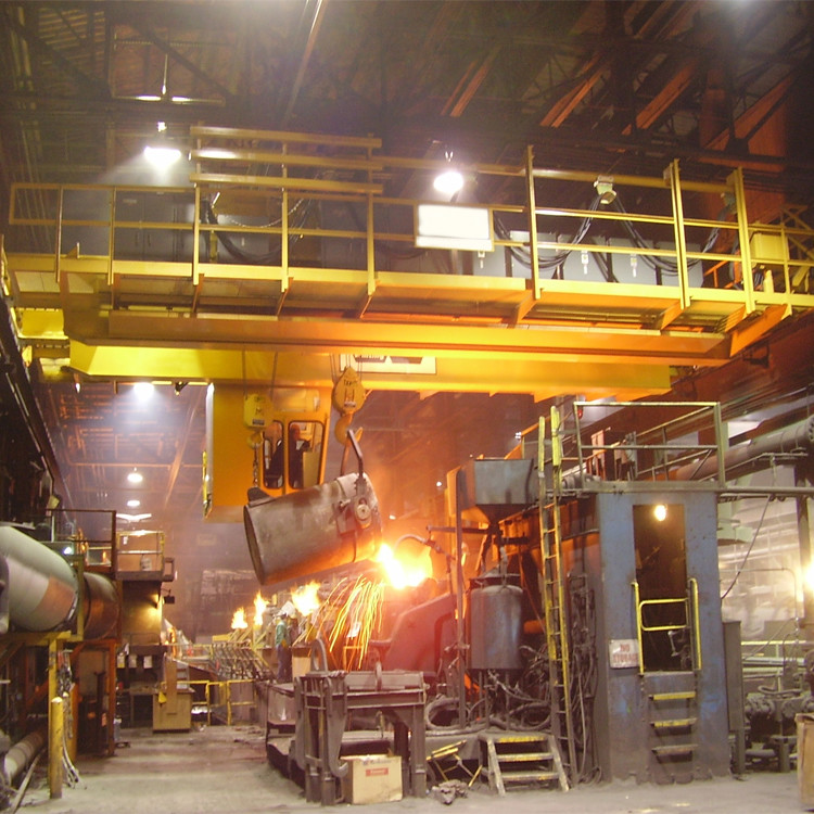 Qdy metallurgical casting crane, 50 ton ladle smelting truck, crane for steel casting plant, crane for lifting molten st