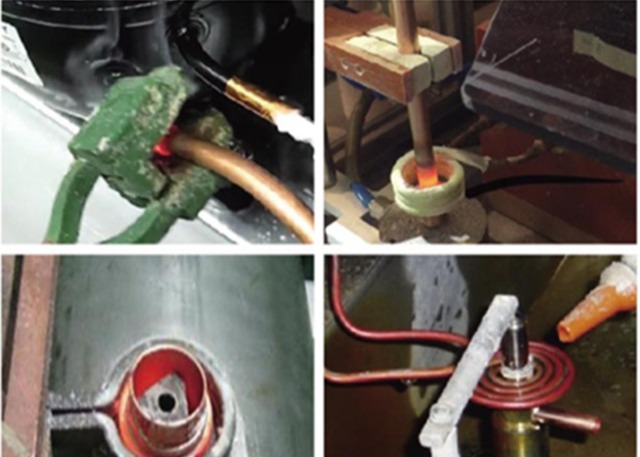 Pump Fitting Induction Heating Equipment, CE 195A 35KW Annealing Welding Machine