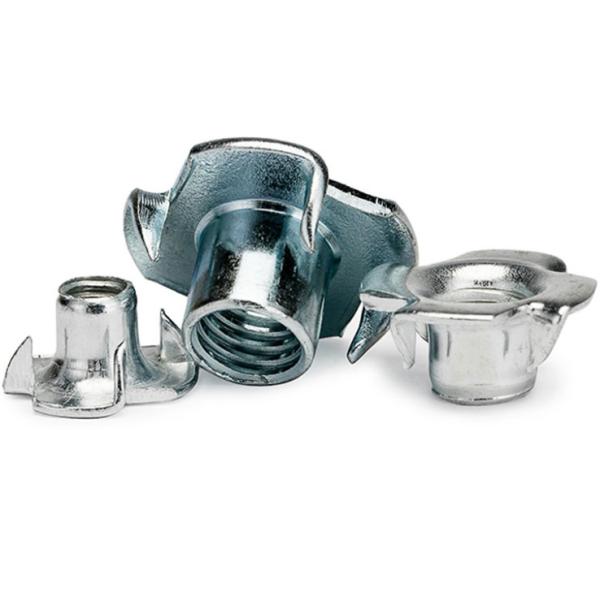 Pronged Tee Blind Furniture Tee Nut Stainless Steel Hardware Furniture Insrt Tee