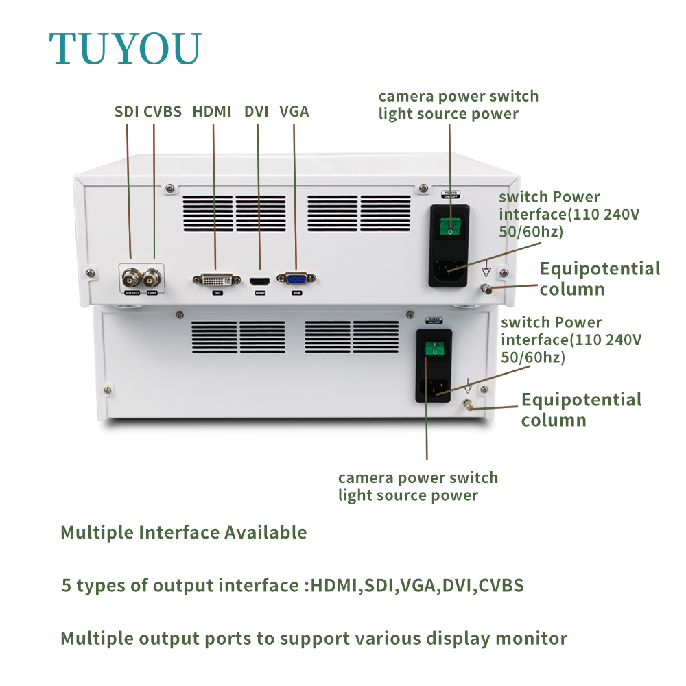 Tuyou 1080P Integrated Video Recorder And Light Source For Laparoscopic Camera System