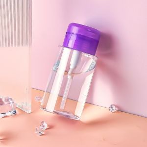Customizable Transparent Makeup Remover Flip-Top Bottle