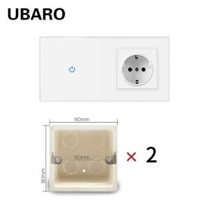  1 Gang Switch 1 Gang Socket Plastic Switch And Socket With Single Live Wire Control Manufactures