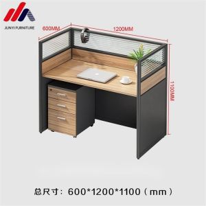 Private Office Area Modular Workstation Desk with Modern Design Style and MFC