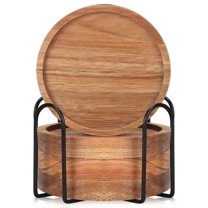 Manufacturers wholesale can customize beautiful practical durable high quality environmental protection home decoration coasters