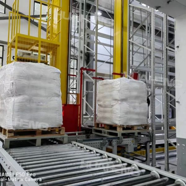 Quality Accuracy 1mm Pallet Stacker Auto Electric Warehouse Automated Stacker Crane for sale