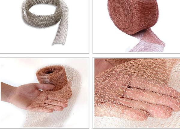 310SS Gas Liquid Filter Mesh Corrugated / Crimped 4mmx5mm Hole 0.28mm For