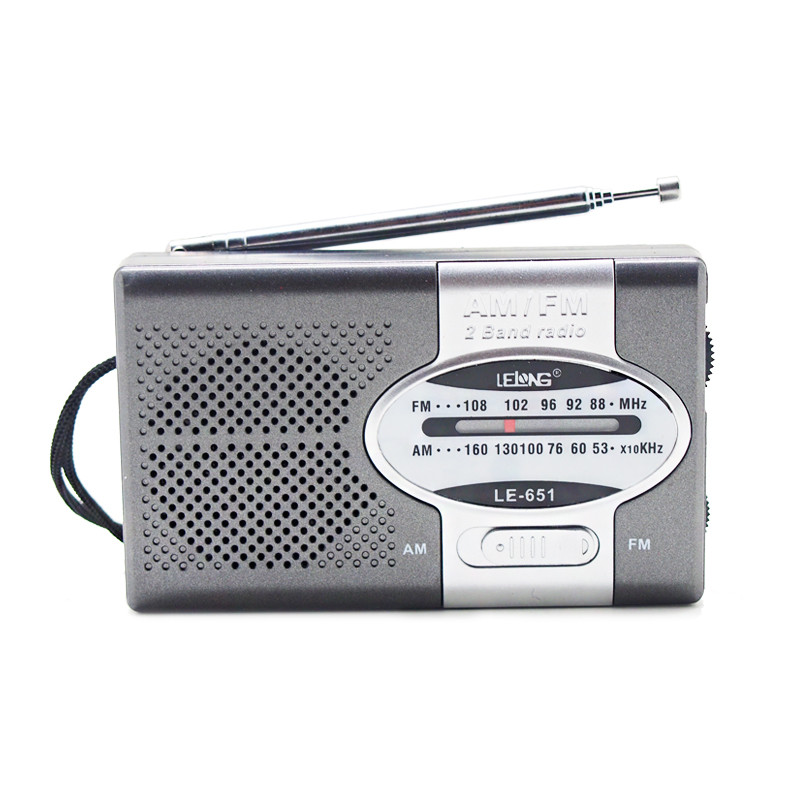 AM FM Stereo Portable Radio For Emergency Situations Support Earphone Listen Frequency FM88-108MHz AM530-1600KHz