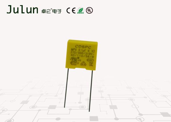 Metallized Polypropylene Polyester Film Capacitor Antijamming Capacitor 0.1µF