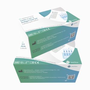 99% Accuracy CE SARS-CoV-2 Antigen Test Set Nasopharyngeal Swab 10 test/box