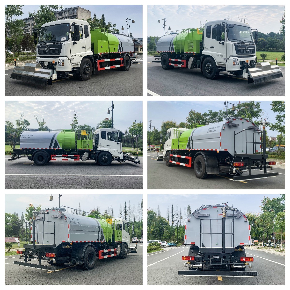 Effective Mechanical Sweeper Truck High Pressure Cleaning Truck 7 Tons