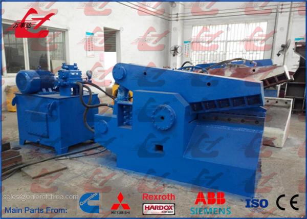 Q43-2000 Hydraulic Alligator Metal Shears 25kW Motor Waste Steel Scrap Shearing