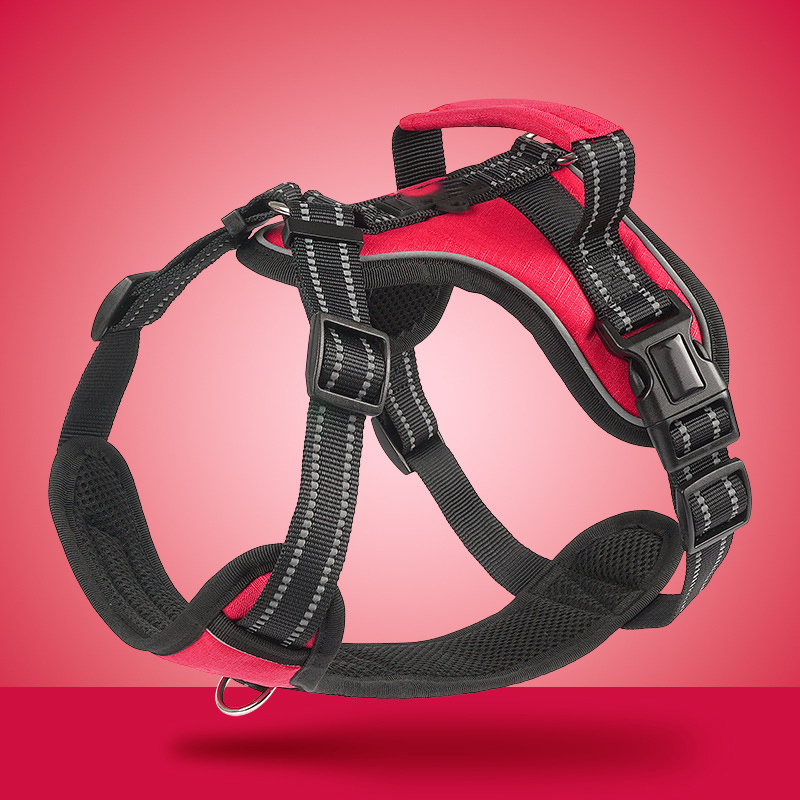 Explosion Proof Nylon Dog Harness Reflective Dog Vest Harness Medium Large