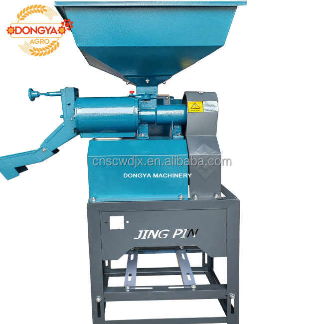 DONGYA AGRO 6N50 350KG PER HOUR MINI RICE MILL MACHINE 4HP