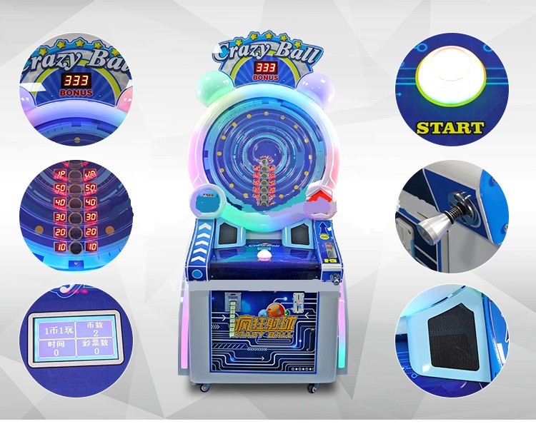 Coin Operated Arcade Game Machine For 1 Player CE Certificate