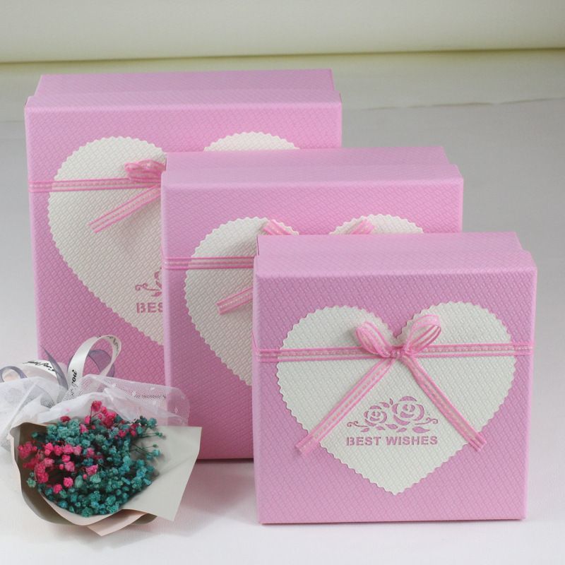 Exquisite Lid and Base Christmas Packaging Paper Gift Box, Custom Logo Printing Cosmetic Beauty Products Carton Box