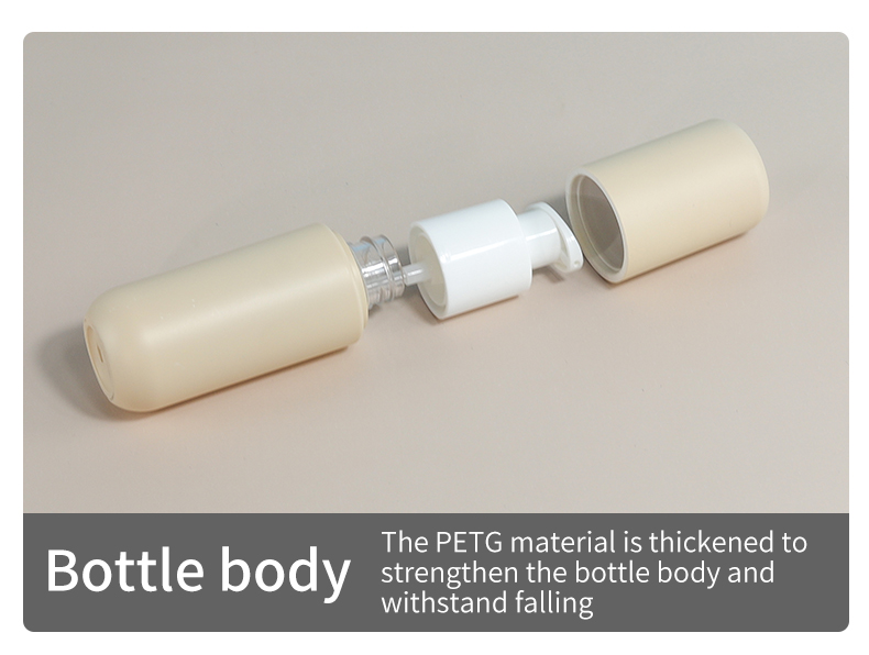 PETG Cosmetic Cream Containers Sealing Type Skin Care Bottles Packaging