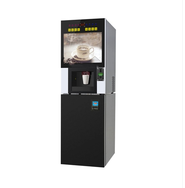  Orange Lemon Apple Juice Vending Machine Coin Operated Automatic With Touch Screen Manufactures