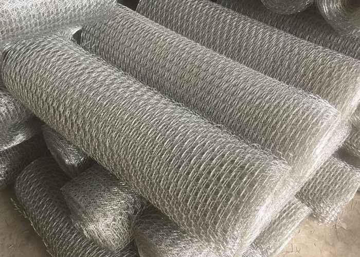 Straight Twisted Hexagonal Wire Netting Mesh 5/8" For Poultry Cage