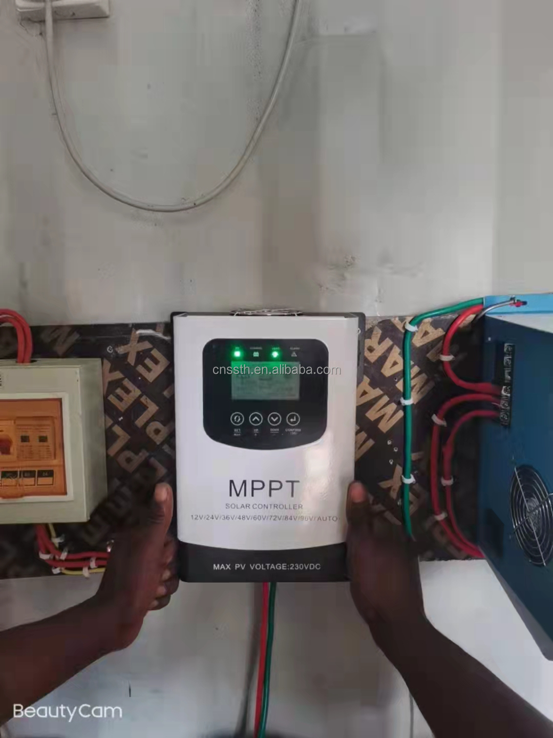 LCD Display 60v 72v 84v 96v Mppt Solar Charge Controller Suitable All Battery