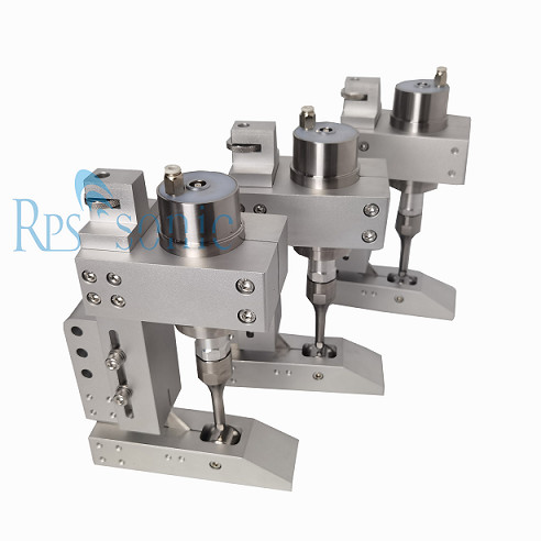 40khz 500w Hand Push Ultrasonic Fabric Cutting and Sealing Machine