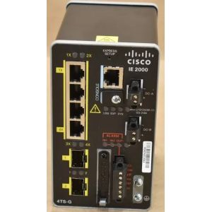  Industrial-Grade Cisco Switch With Gigabit Ports &amp; IEEE 1588v2 Support - IE-2000-4TS-G-B Manufactures