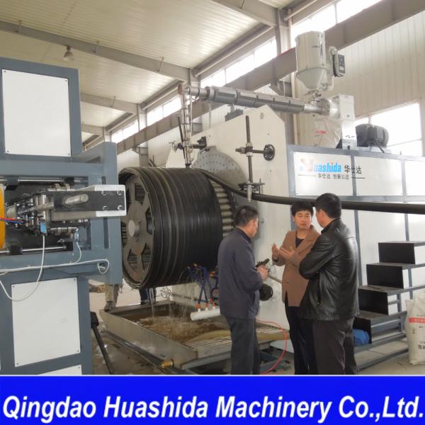 Quality HDPE Hollow Spiral Pipe Extrusion Machine for Structured Wall Pipes for sale