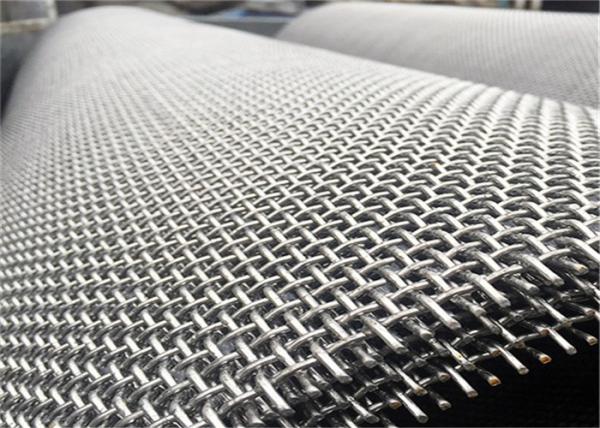 Hot Dipped Galvanized Woven Wire Mesh Plain 316 Stainless Steel Crimped Wire