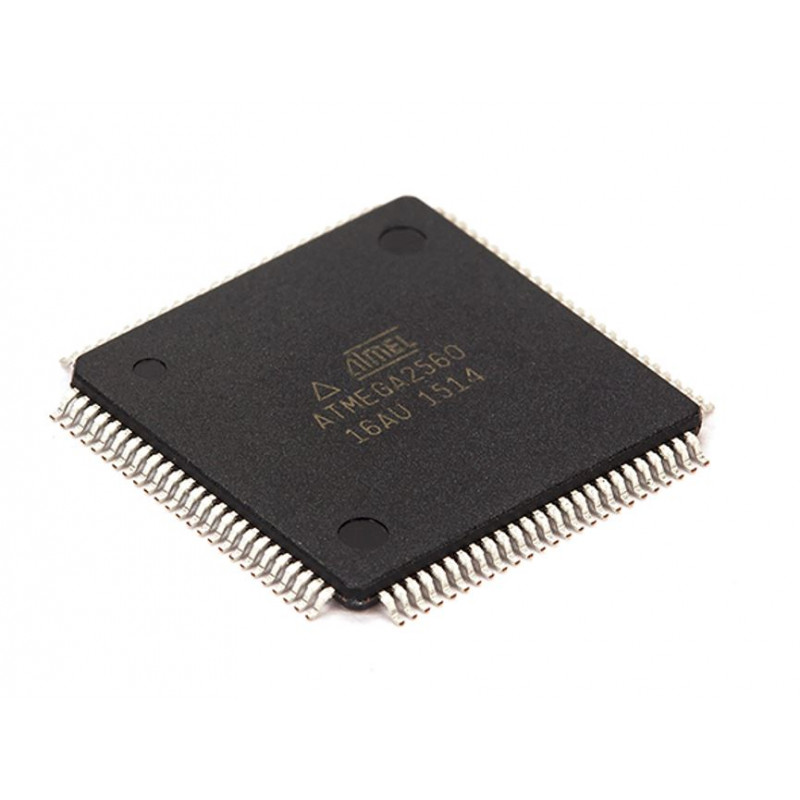 AVR ATmega Microcontroller IC 8-Bit 16MHz 256KB 128K x 16 FLASH 100-TQFP ATMEGA2560-16AU