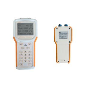 Good Stability Ultrasonic Handheld Flow Meter IP65 For Mobile Measurement