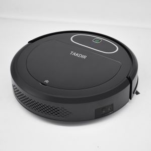 Map Navigation Robot Vacuum Cleaner Smart 0-65dB Noise With WiFi App Control